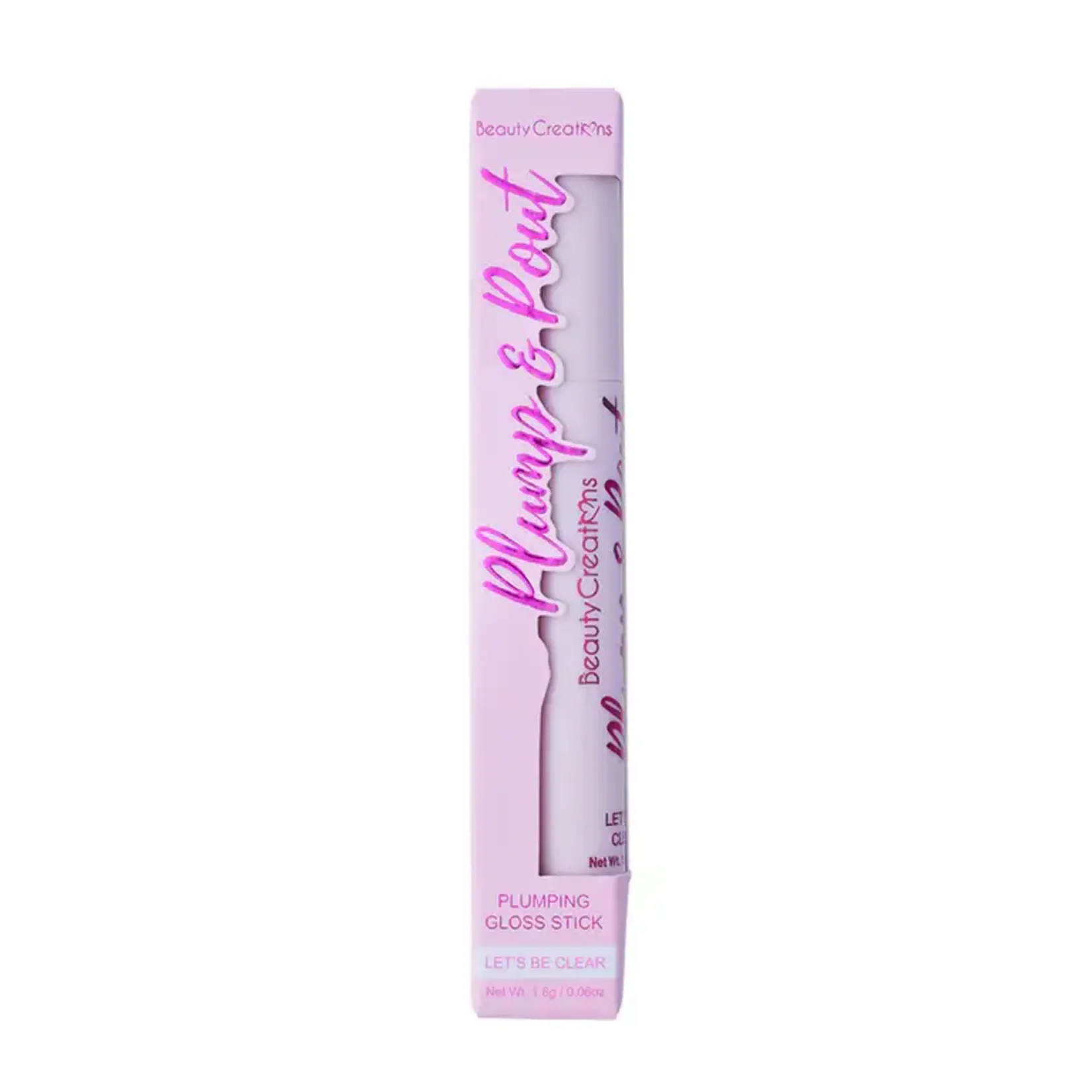 Beauty creations Lipgloss Stick Beauty Creations Plump y Pout Lets be clear