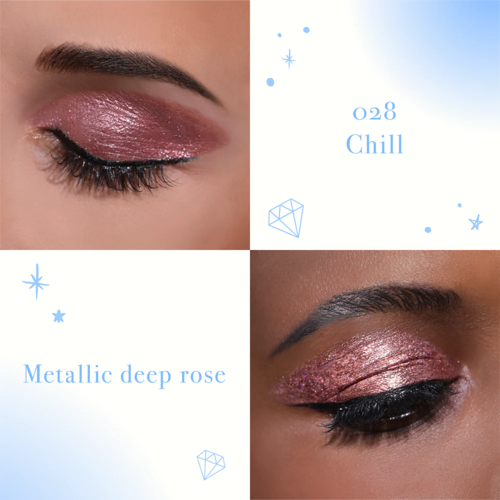 Moira Sombra Liquida Moira Diamond Daze 28 Chill