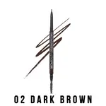 Italia Deluxe Crayon para cejas Italia Deluxe Microblanding Effect 02 Dark Brown