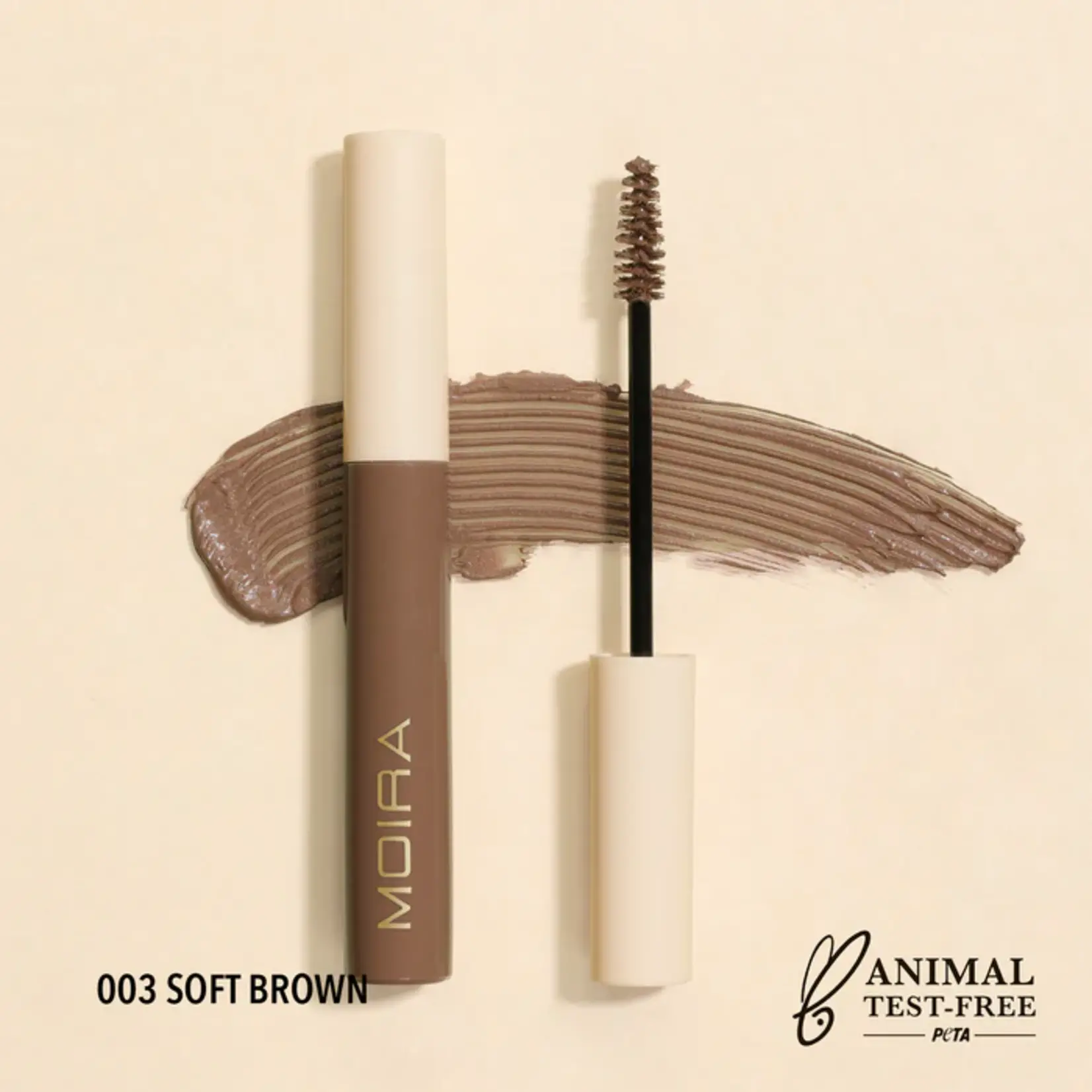 Moira Gel fijador de cejas Moira 003 Soft Brown