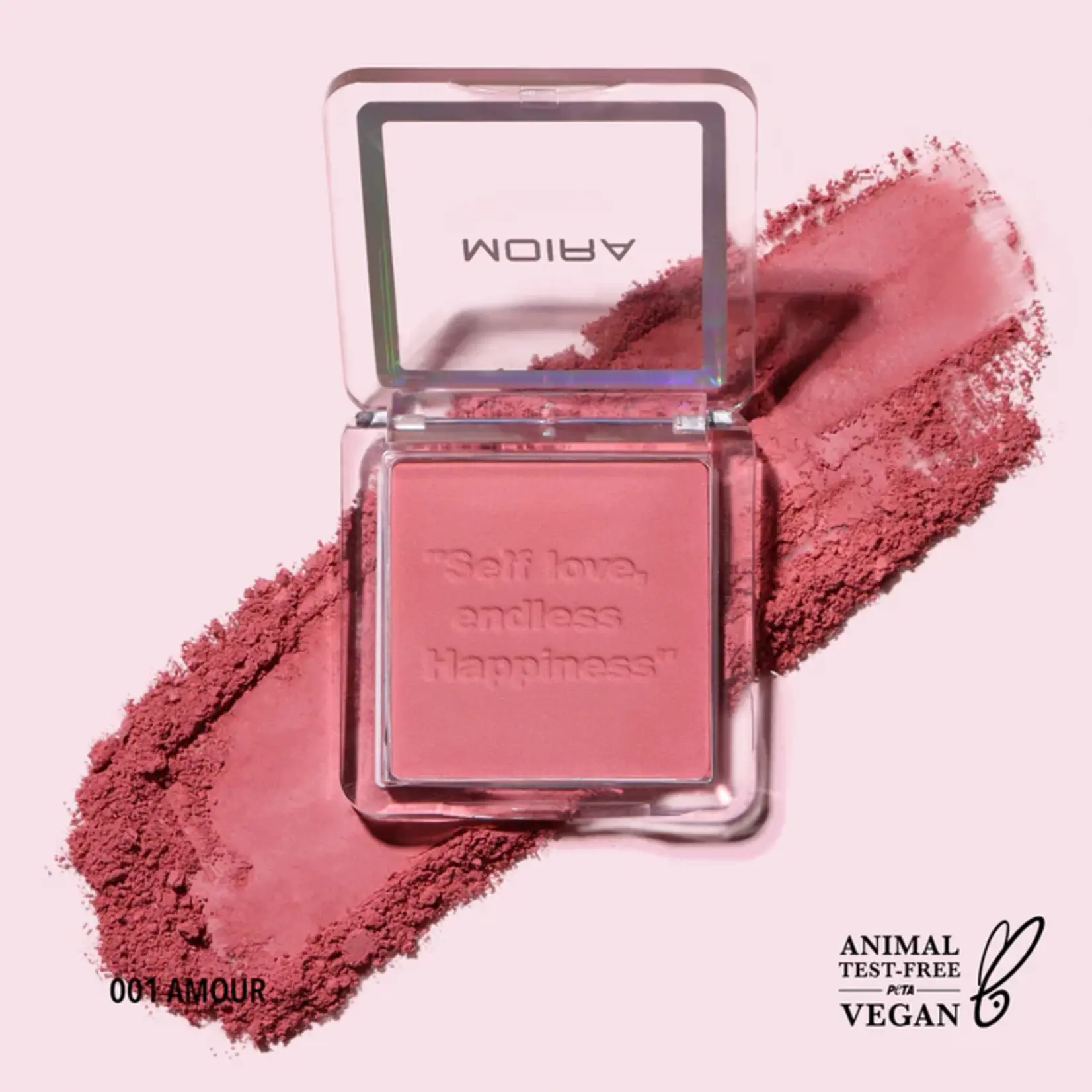 Moira Rubor polvo Moira Lucky Chance 001 Amour