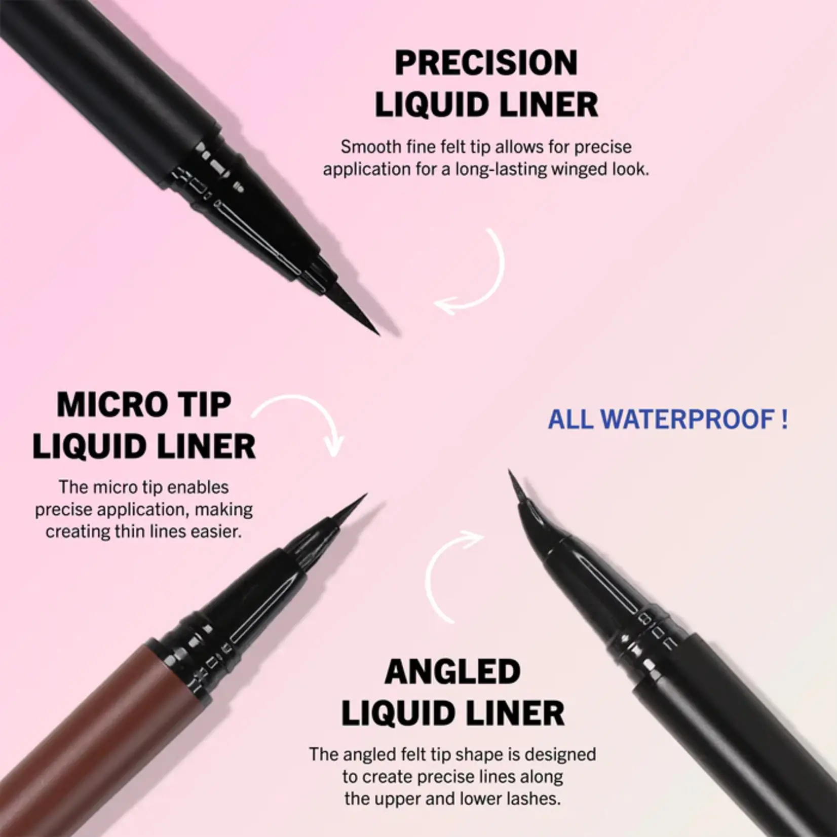 Moira Delineador liquido Moira Precision 003 Brown
