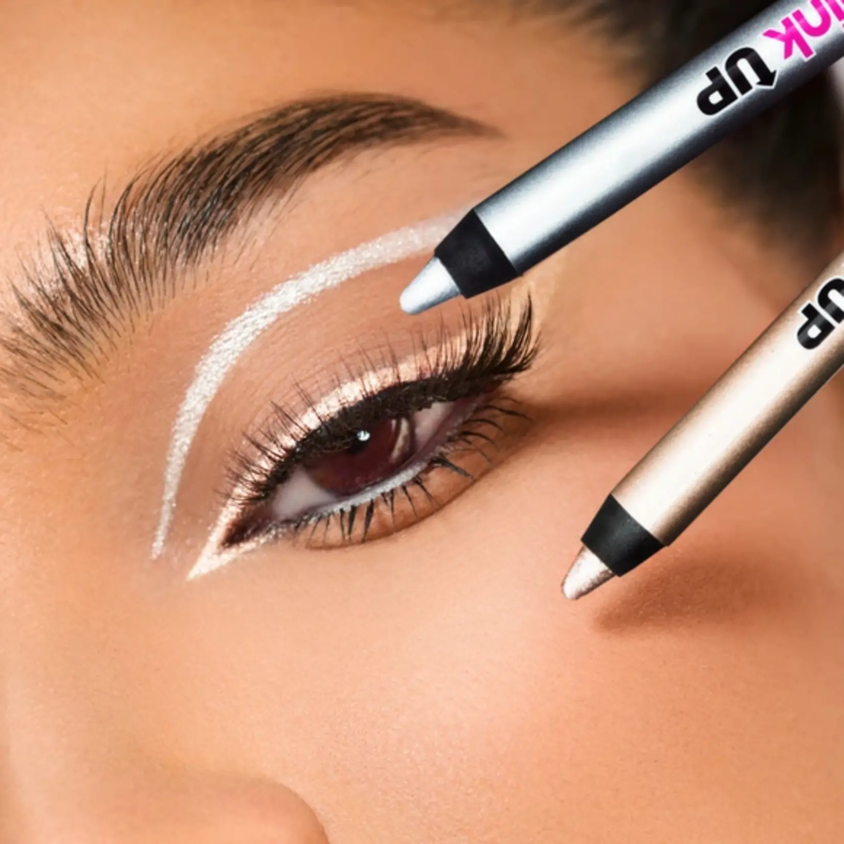 Pink Up Delineador lapiz Pink Up Long Lasting 24 hrs 19 Silver Pearl