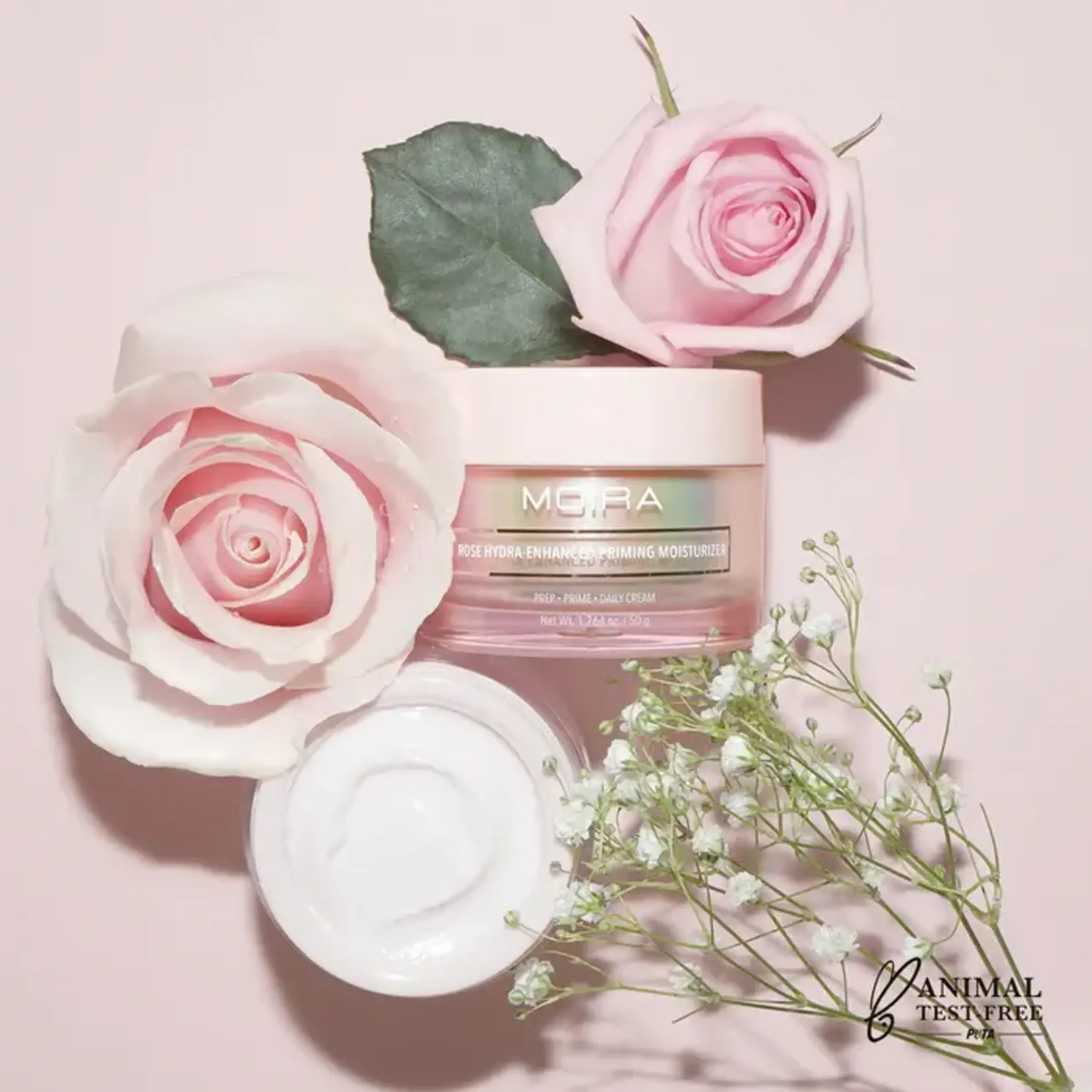 Moira Crema facial Moira Rose Hydra-Enhanced Priming Moisturizer 50 gr
