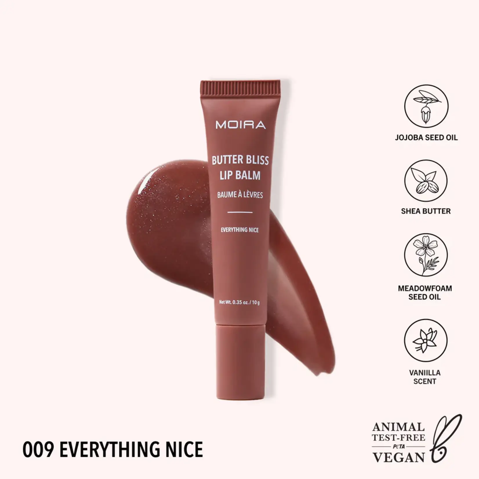 Moira Balsamo labial Moira Butter bliss 09 Everything nice