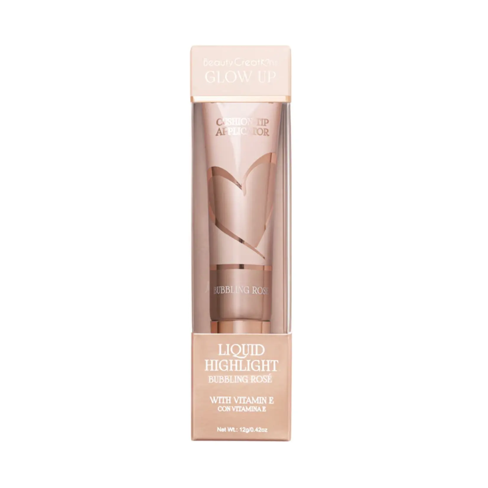 Beauty creations Iluminador Cushion Beauty Creations Glow Up Bubbling rose