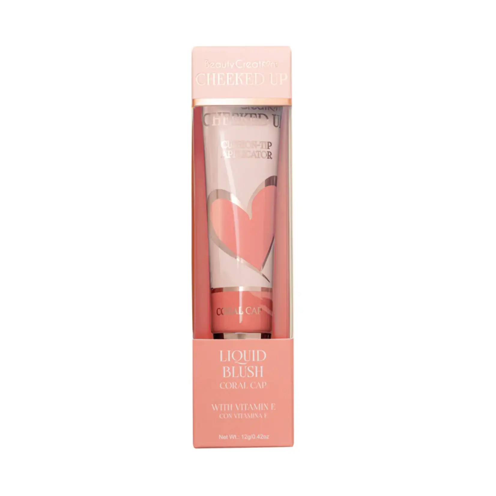 Beauty creations Rubor Cushion Beauty Creations Cheeked Up Coral Cap