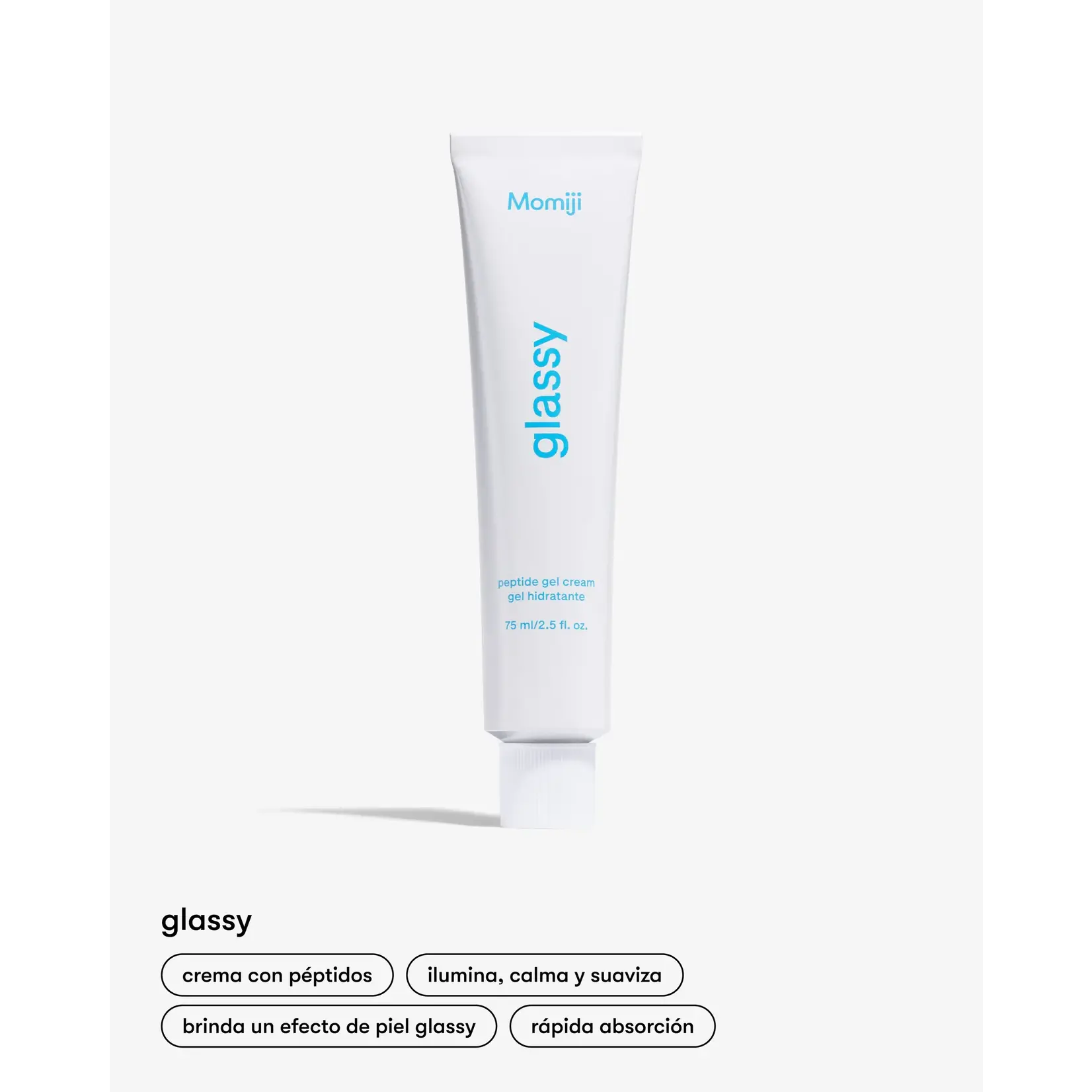 Momiji Gel hidratante facial Momiji Glassy 75ml