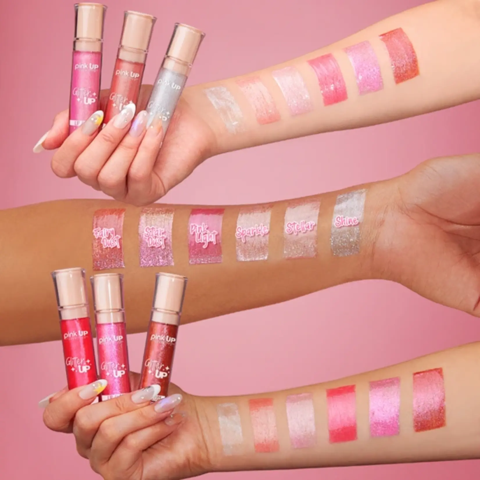 Pink Up Lipgloss Pink Up Glitter Up Sparkle 03