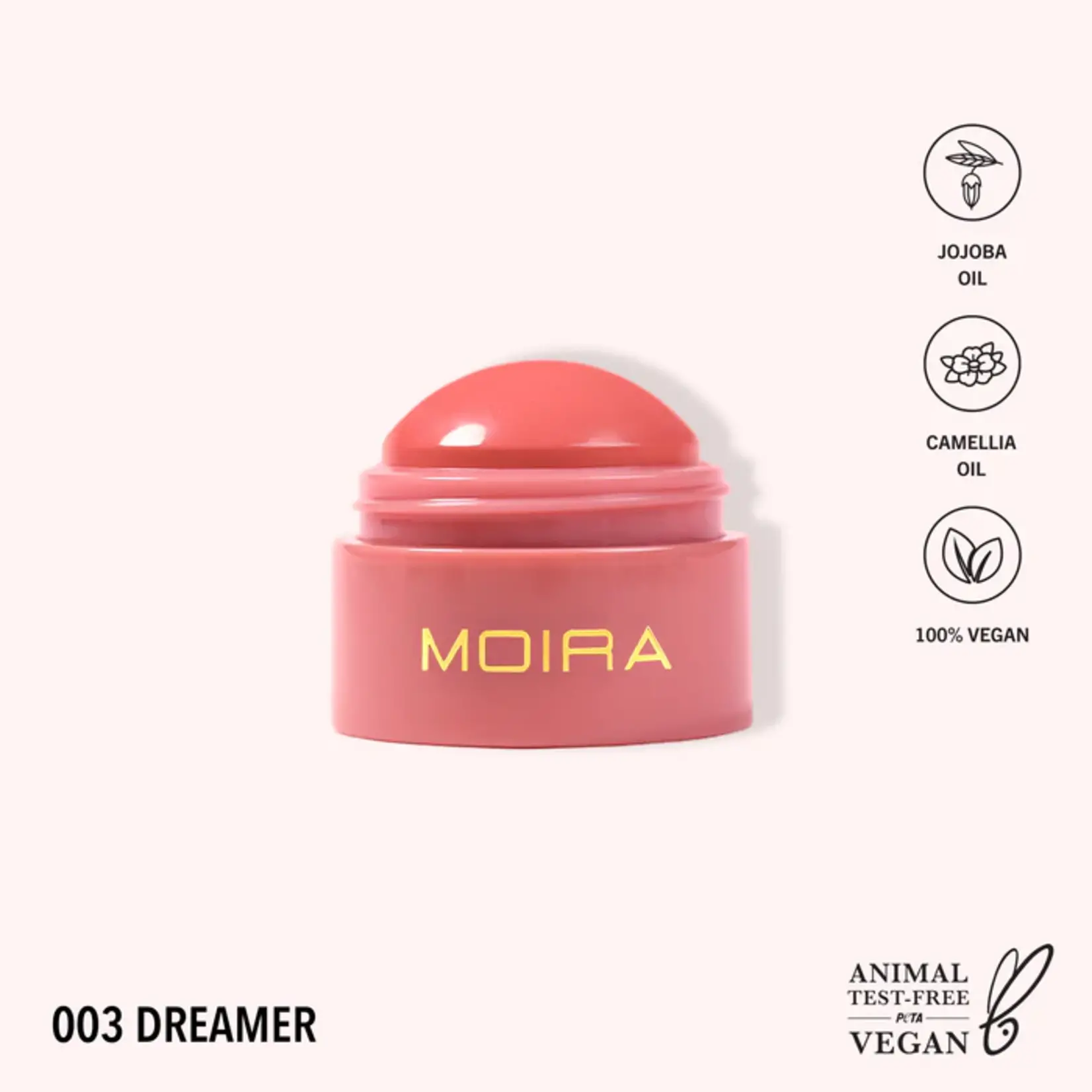Moira Multiusos Moira Soft blush balm 03 Dreamer
