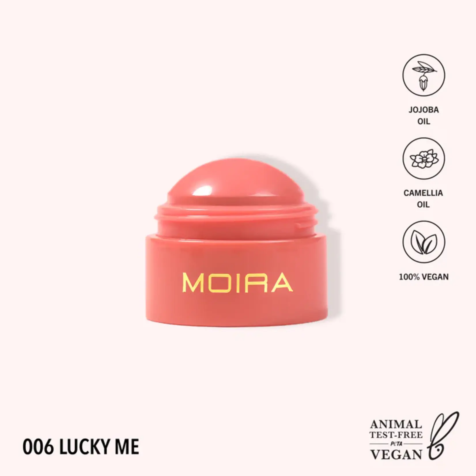 Moira Multiusos Moira Soft blush balm 06 Lucky me