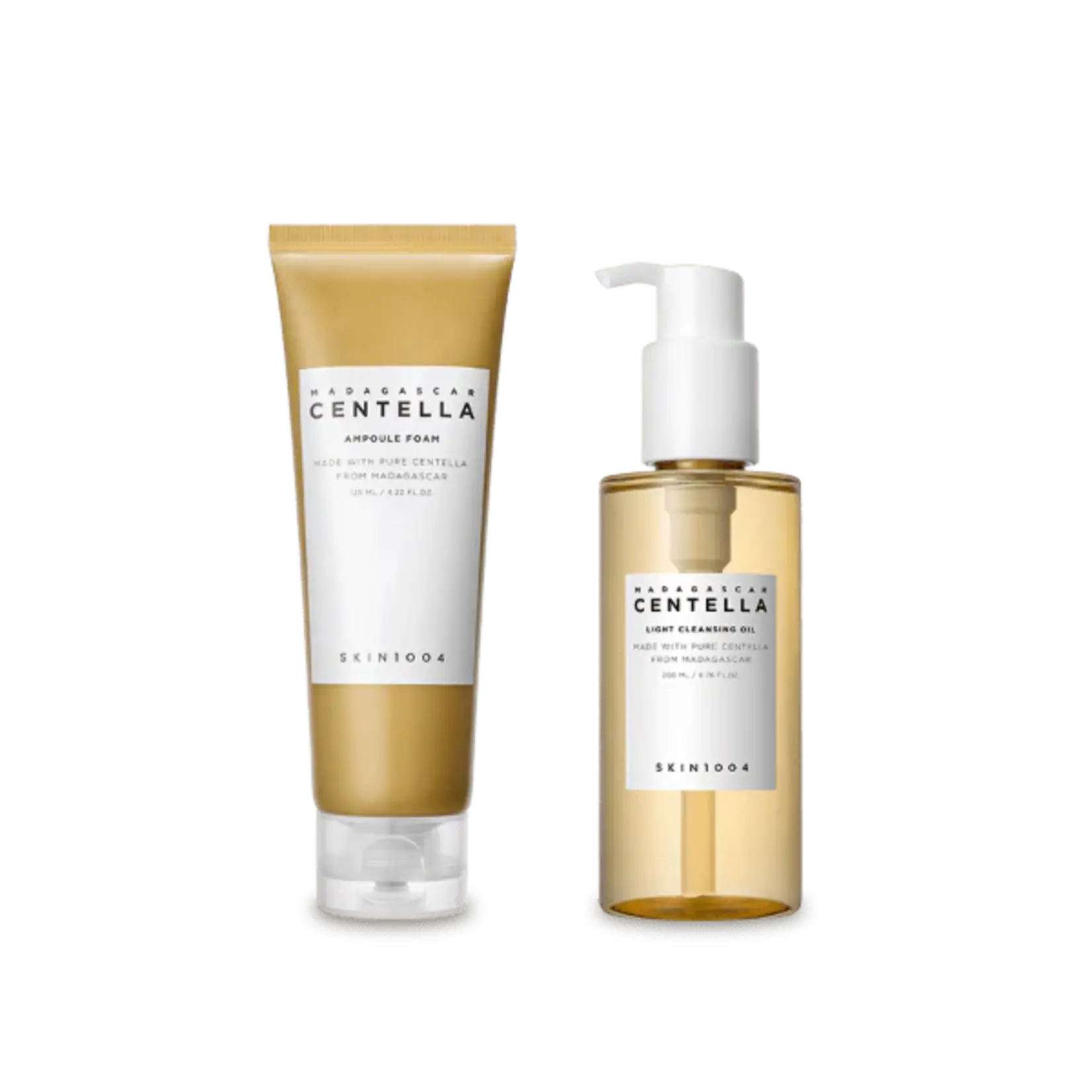 Skin1004 Double Cleansing Duo Skin1004 Light cleansing oil 200 ml y Ampoule Foam 125 ml