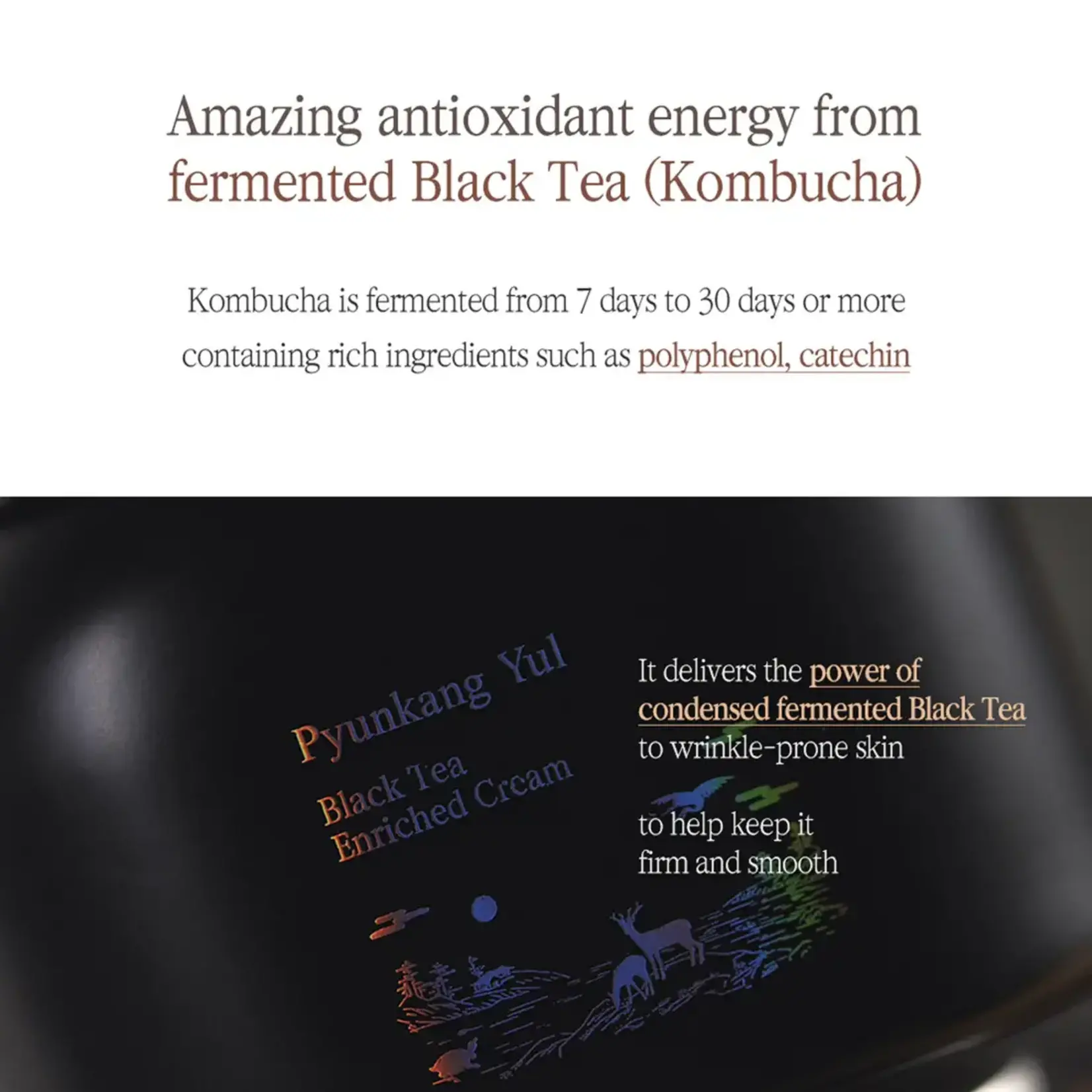 Pyunkang Yul Crema facial Pyunkang Yul Black tea 60 ml