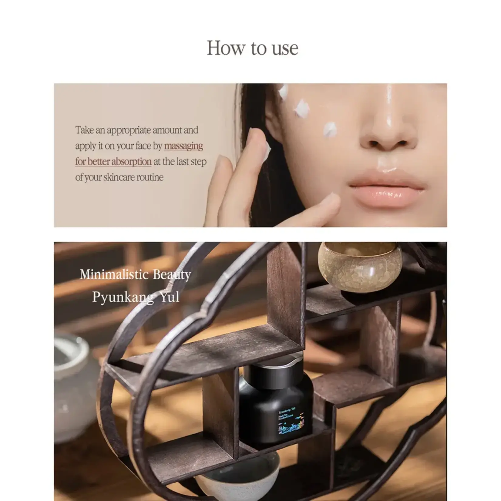 Pyunkang Yul Crema facial Pyunkang Yul Black tea 60 ml