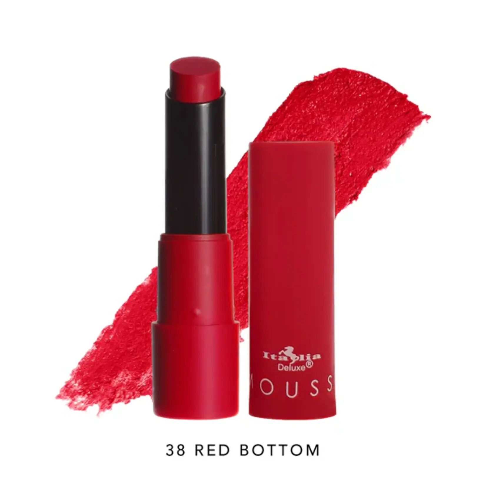 Italia Deluxe Labial barra Mousse Italia Deluxe 38 red bottom