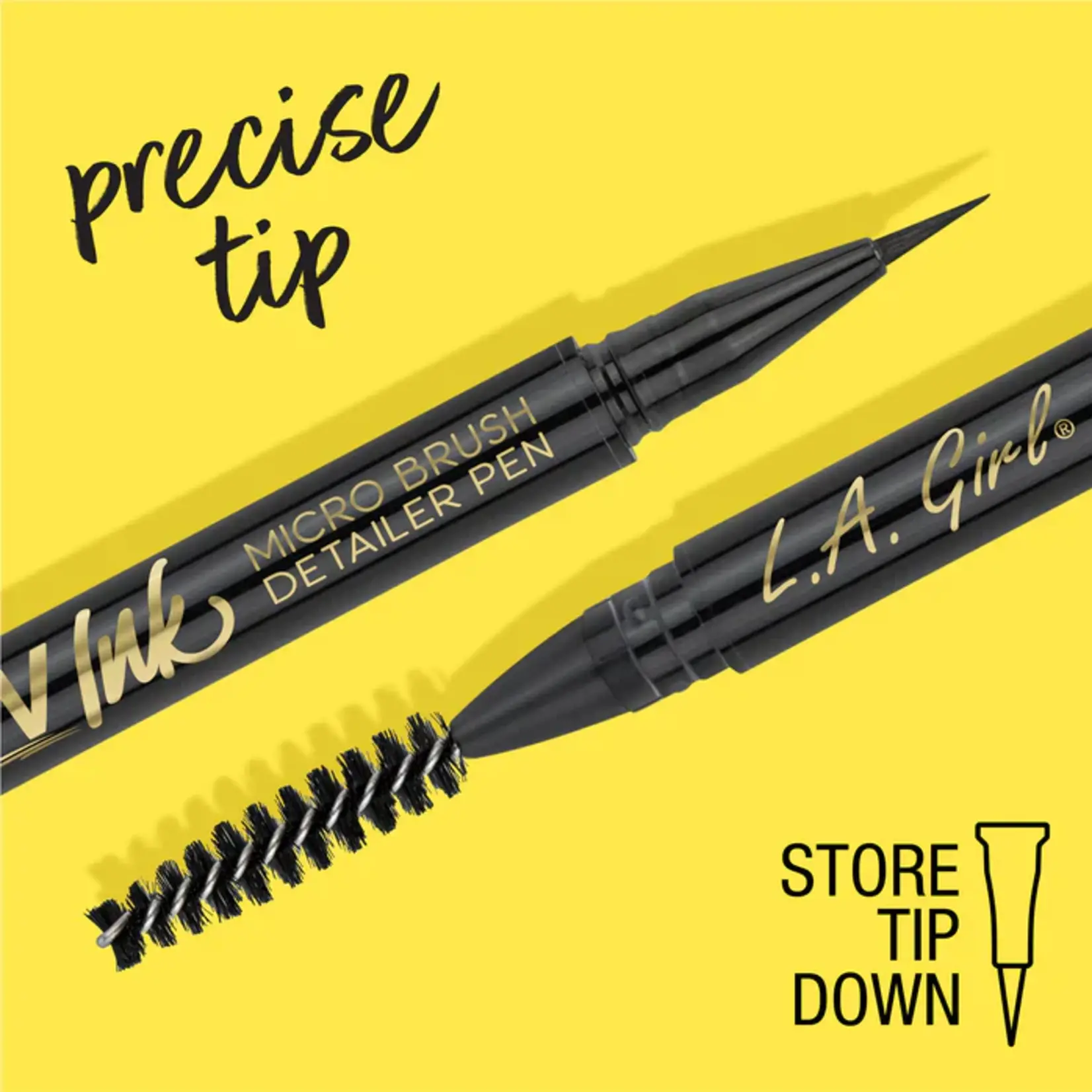 La Girl Plumon para cejas LA Girl  Brow Ink micro Dark brown