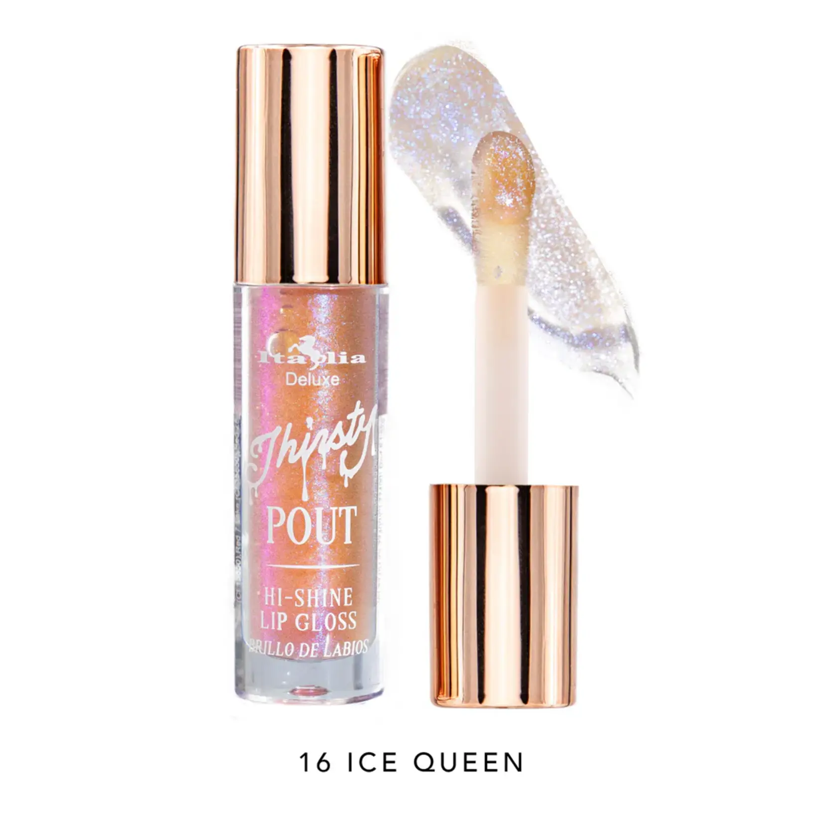 Italia Deluxe Lipgloss Italia Deluxe Pout 16 Ice queen