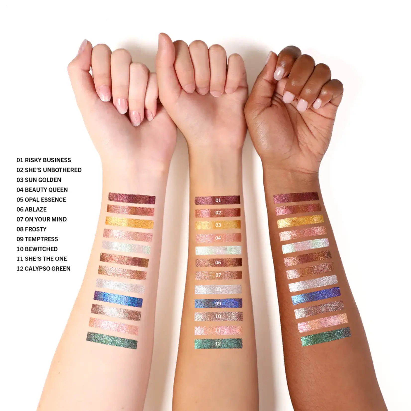Moira Sombra en barra Moira Stellar glaze stick 05 Opal Essence