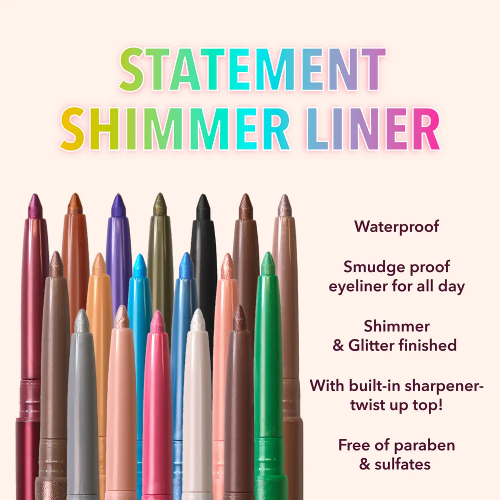 Moira Delineador retractil Moira Statement shimmer 05 Violet