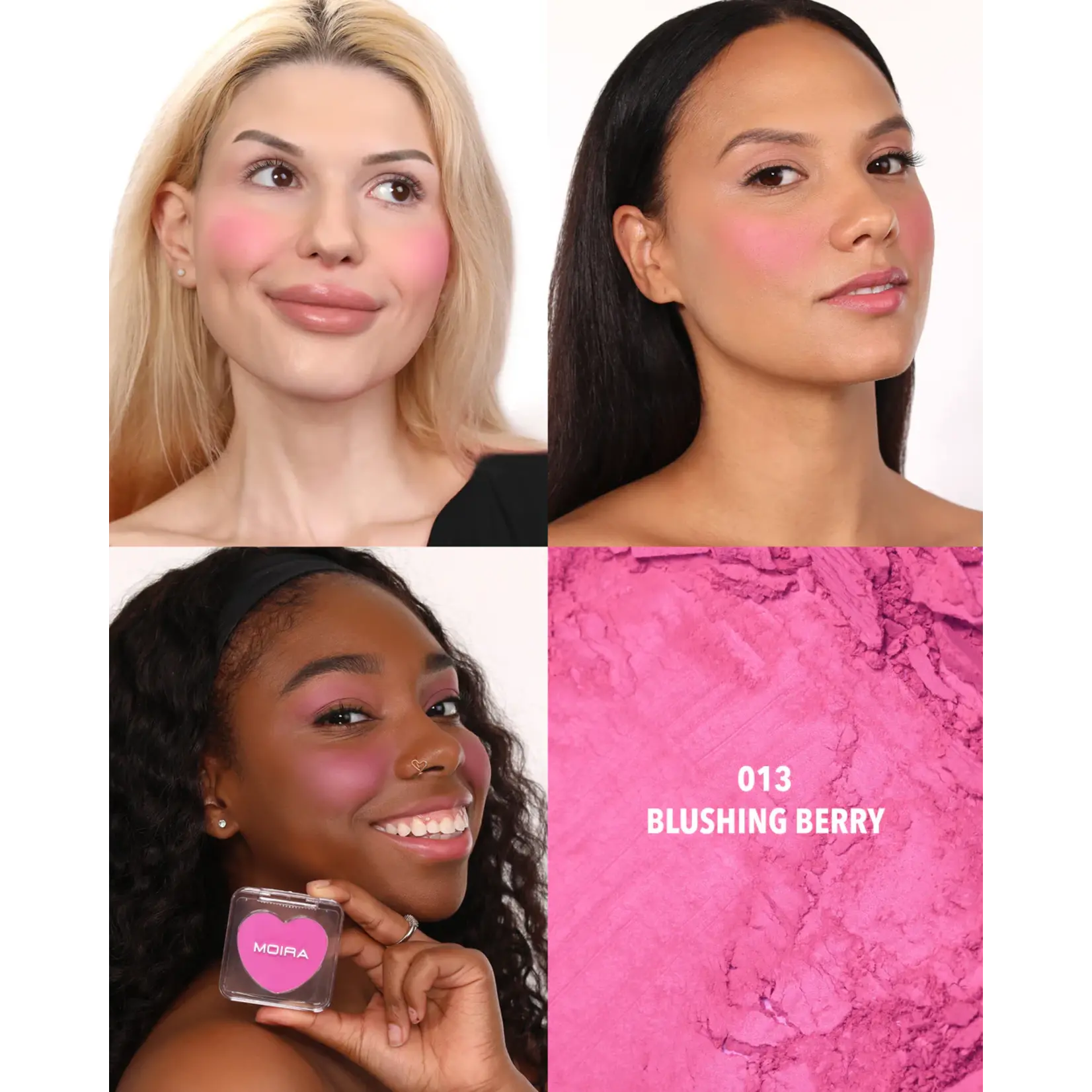Moira Rubor en polvo Moira 13 Blushing Berry