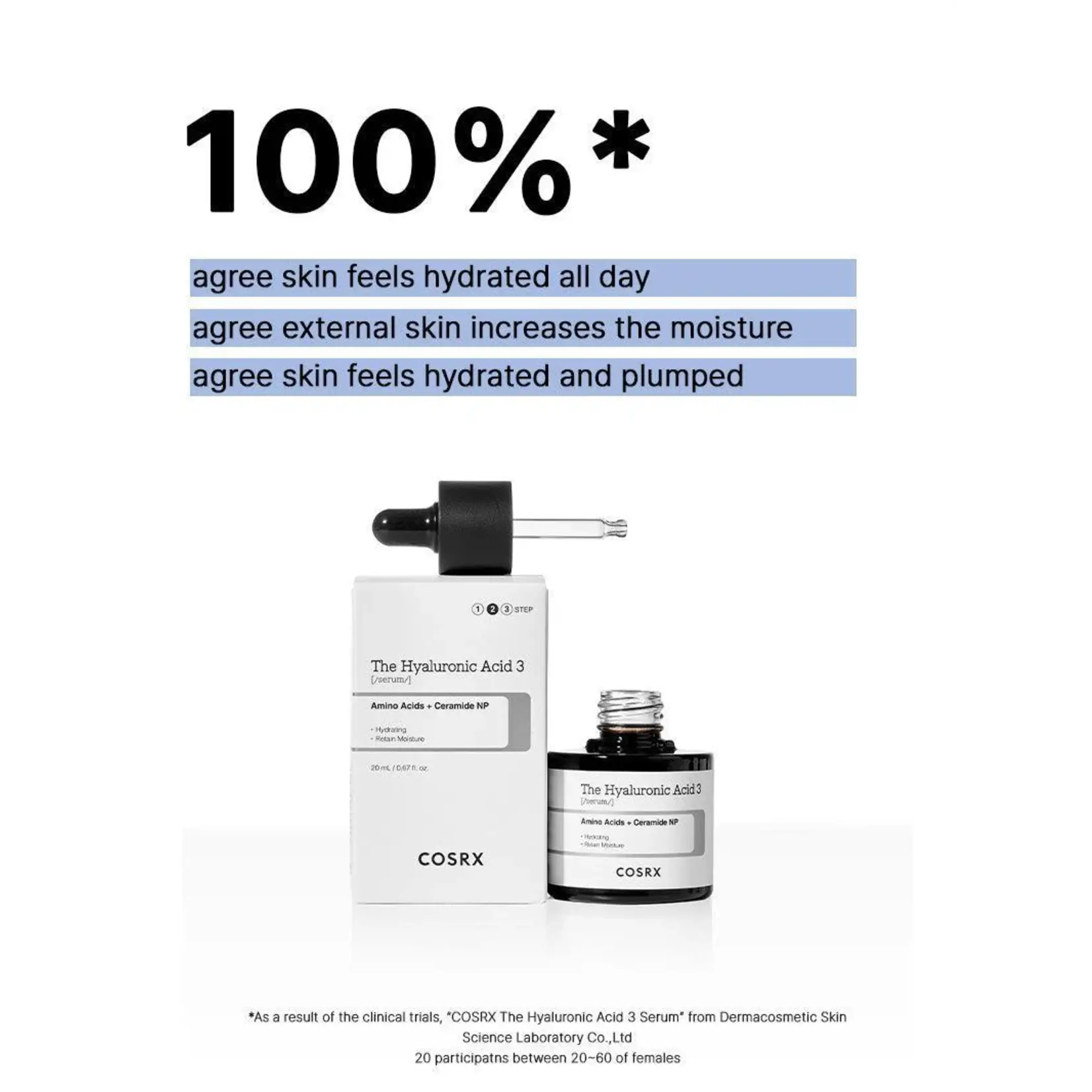 Cosrx Suero Cosrx Acido hialuronico 20 ml