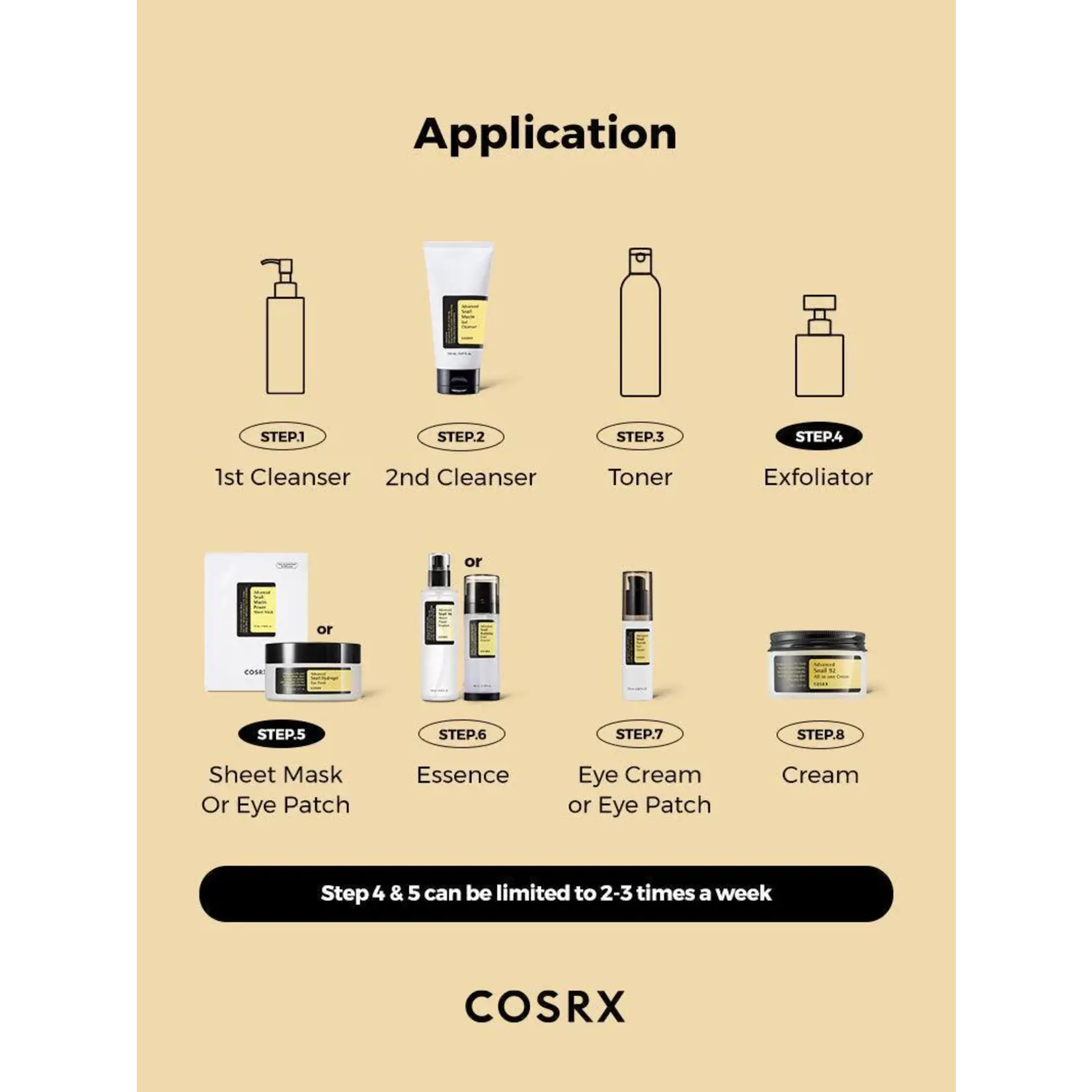 Cosrx Limpiador en gel Cosrx Mucin snail 150 ml