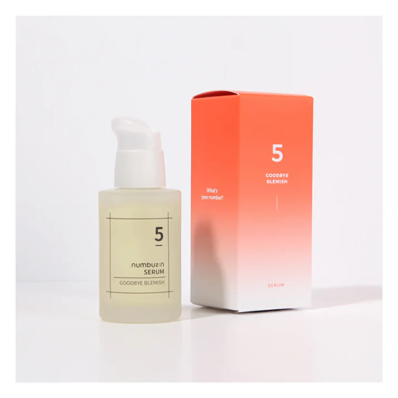 Numbuzin Suero Numbuzin 5 goodbye blemish 30 ml.