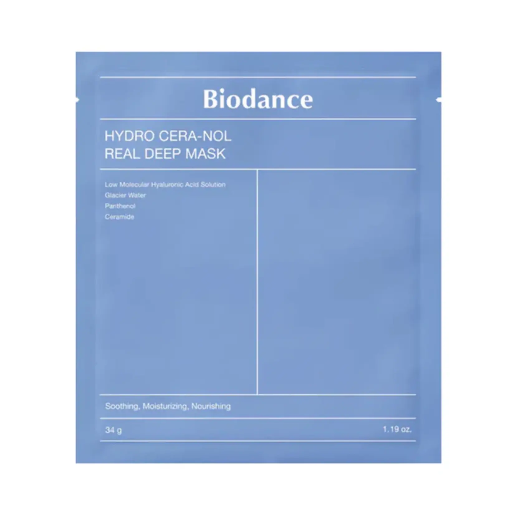 Biodance Mascarilla facial Biodance Hydro Cera Nol