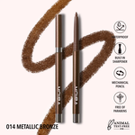 Moira Delineador retractil Moira Statement shimmer 14 Metallic bronze