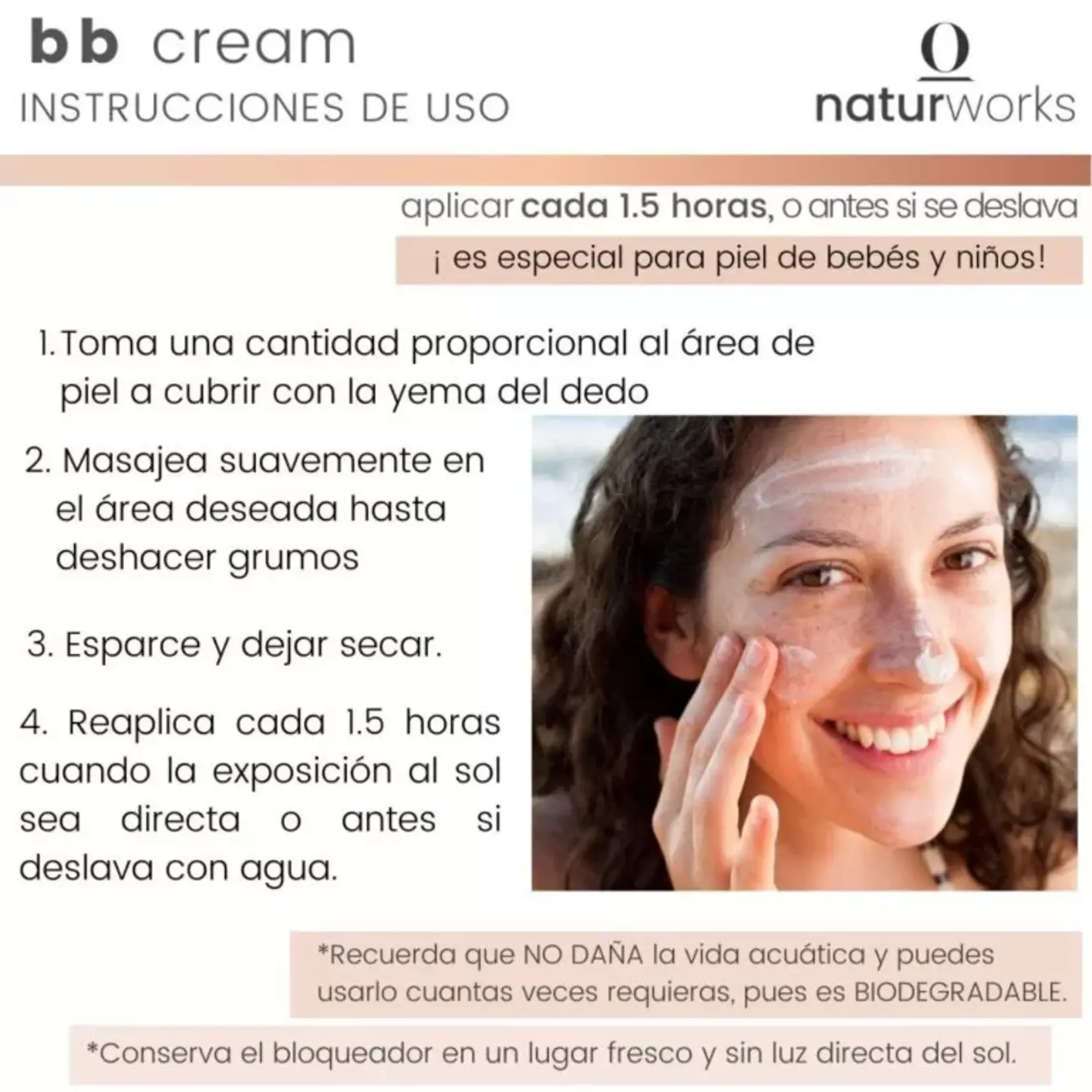 Naturworks Protector solar Liquido Naturworks SPF 25 Medio 50 ml