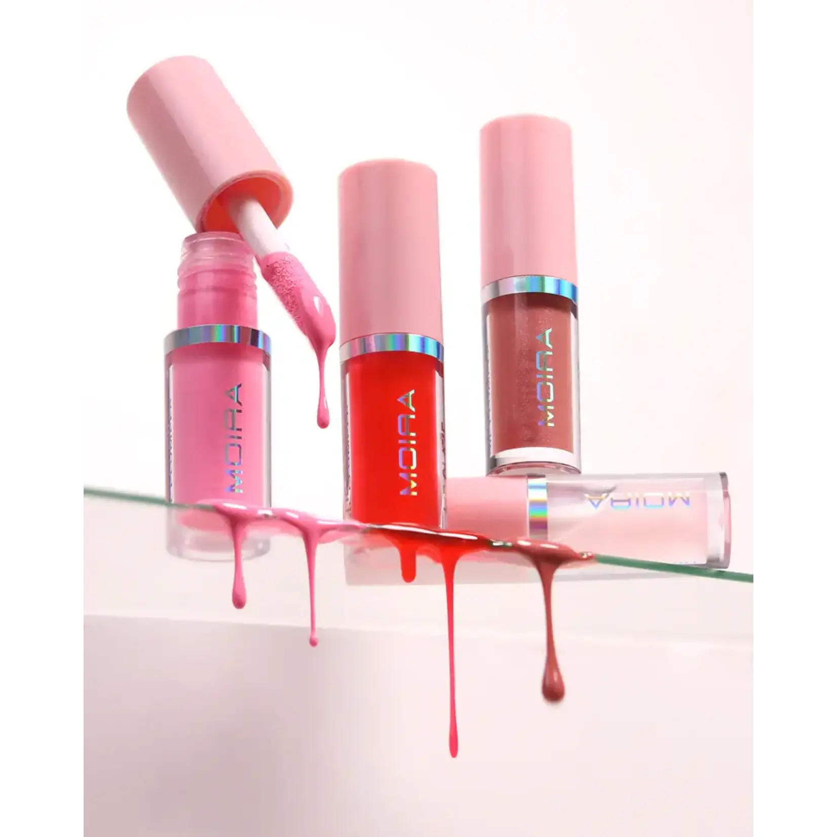 Moira Lip oil glaze Moira Plumper 01 Spicy rose