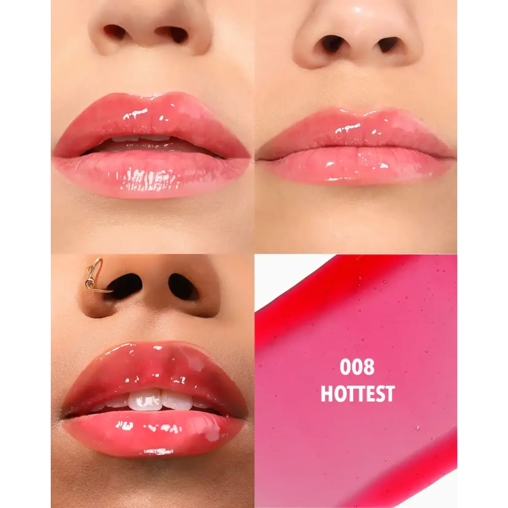 Moira Lip oil glaze Moira Plumper 08 Hottest