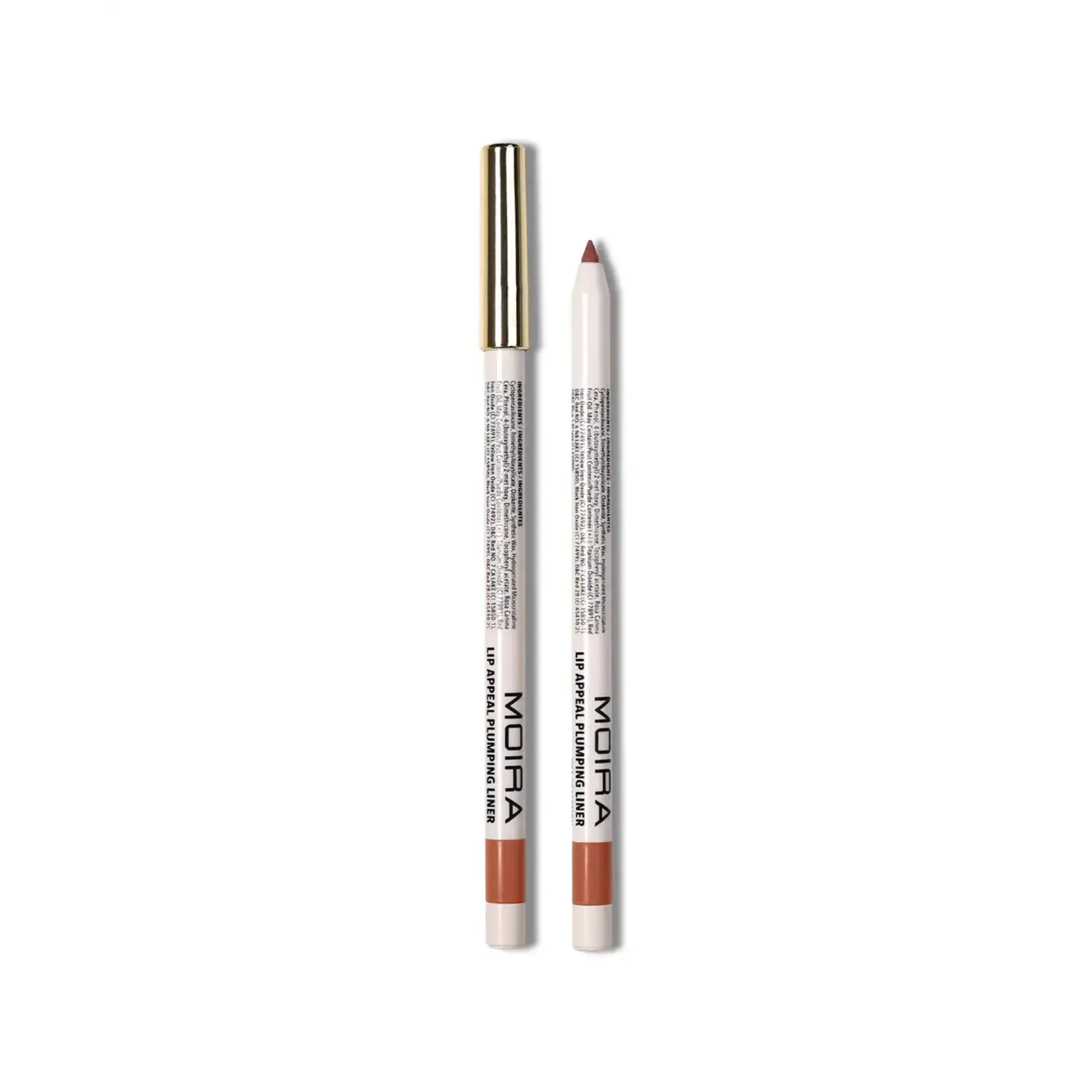 Moira Delineador para labios Retractil Moira appeal plumping 02 Bare