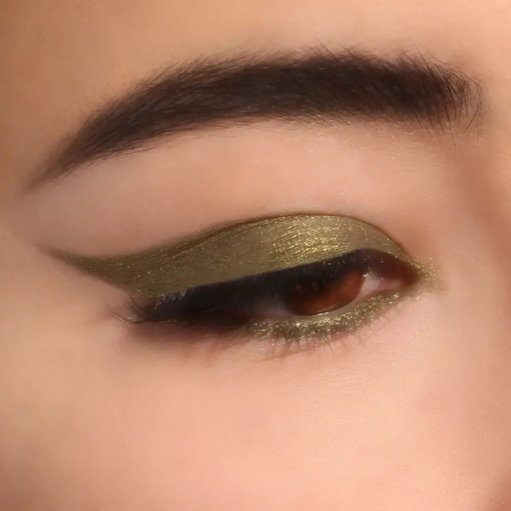 Moira Delineador retractil Moira Statement shimmer 04 Golden olive