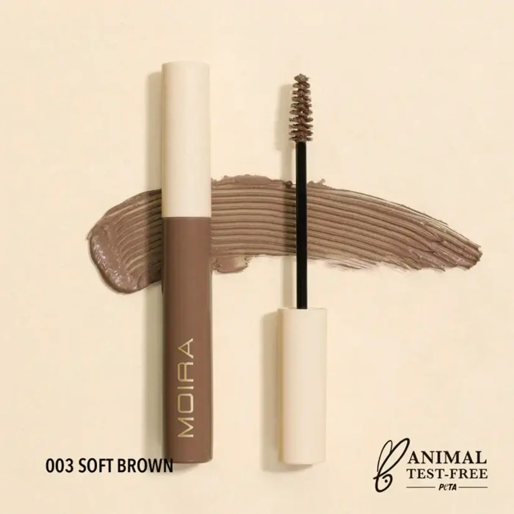 Moira Gel fijador de cejas Moira 003 Soft Brown