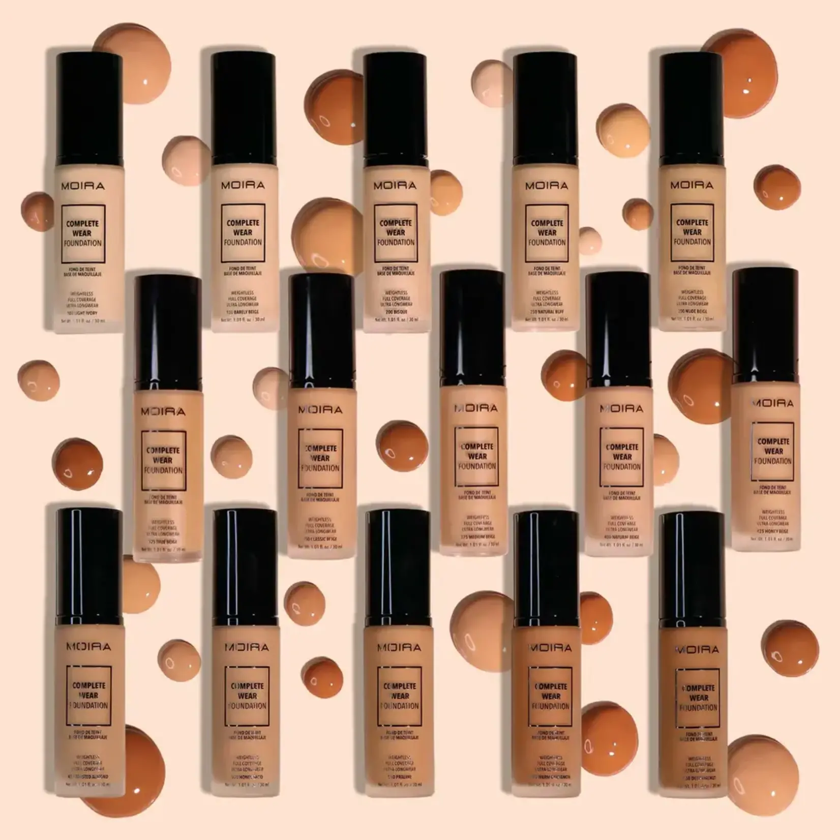 Moira Maquillaje liquido Moira 350 Classic Beige