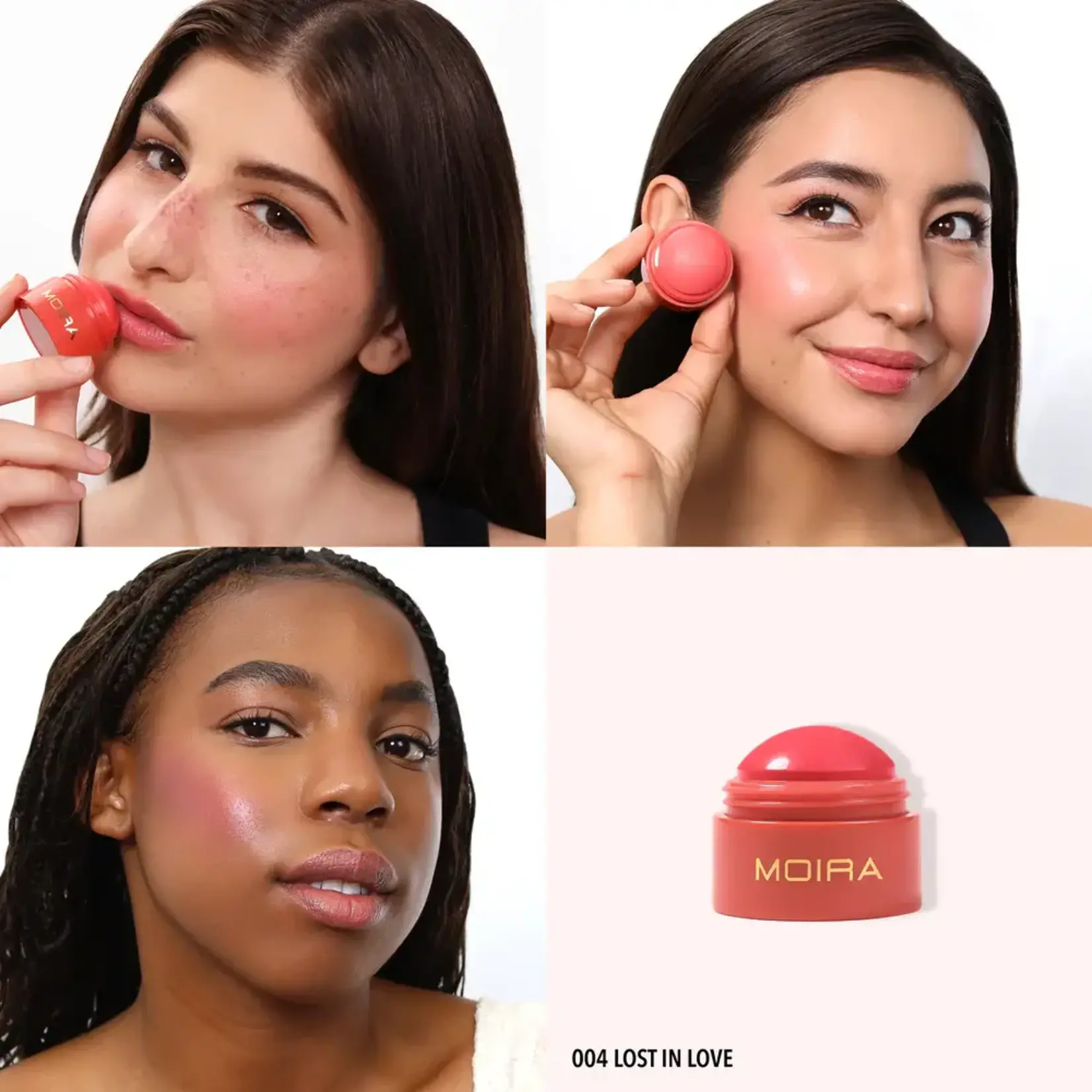 Moira Multiusos Moira Soft blush balm 04 Lost in love