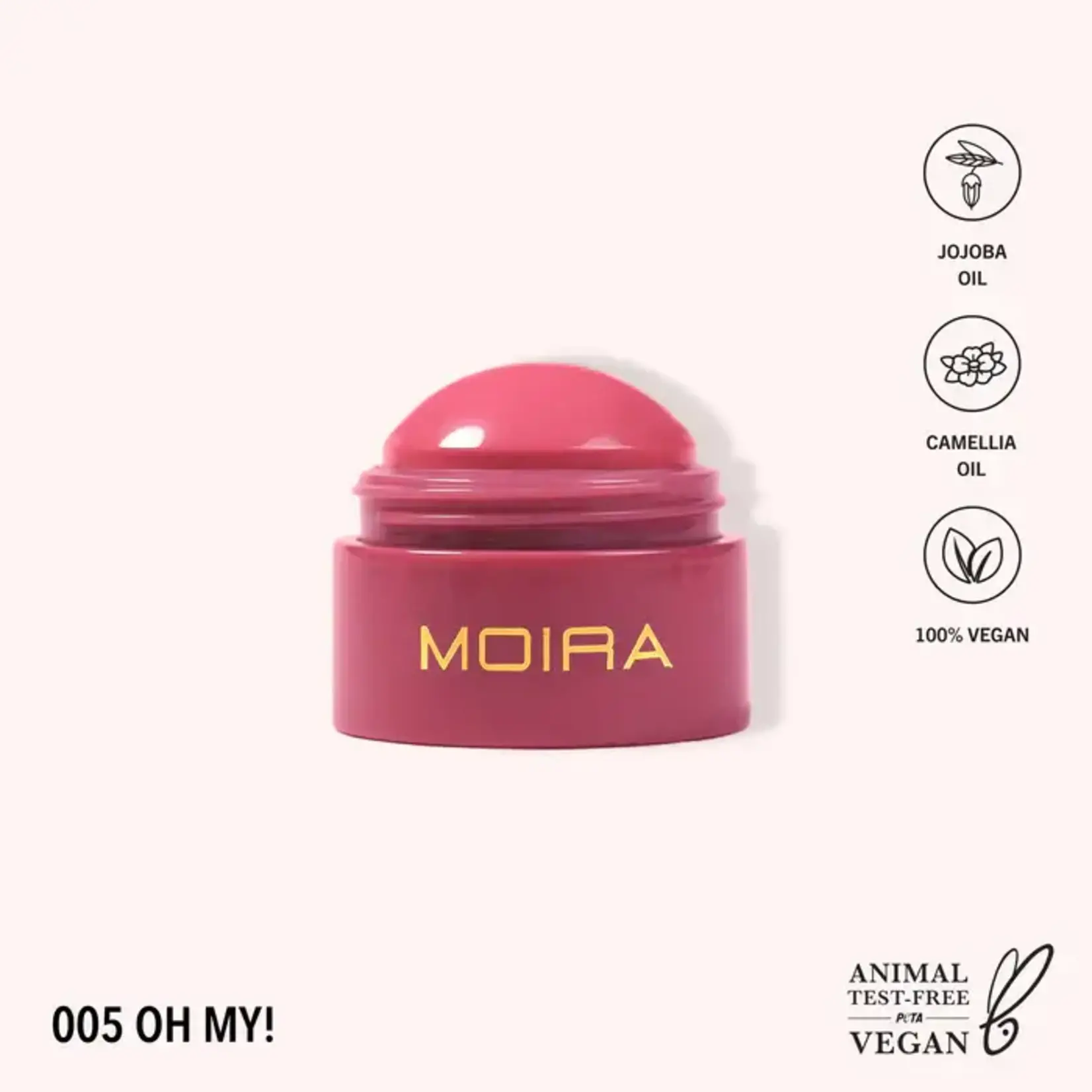 Moira Multiusos Moira Soft blush balm 05 Oh my