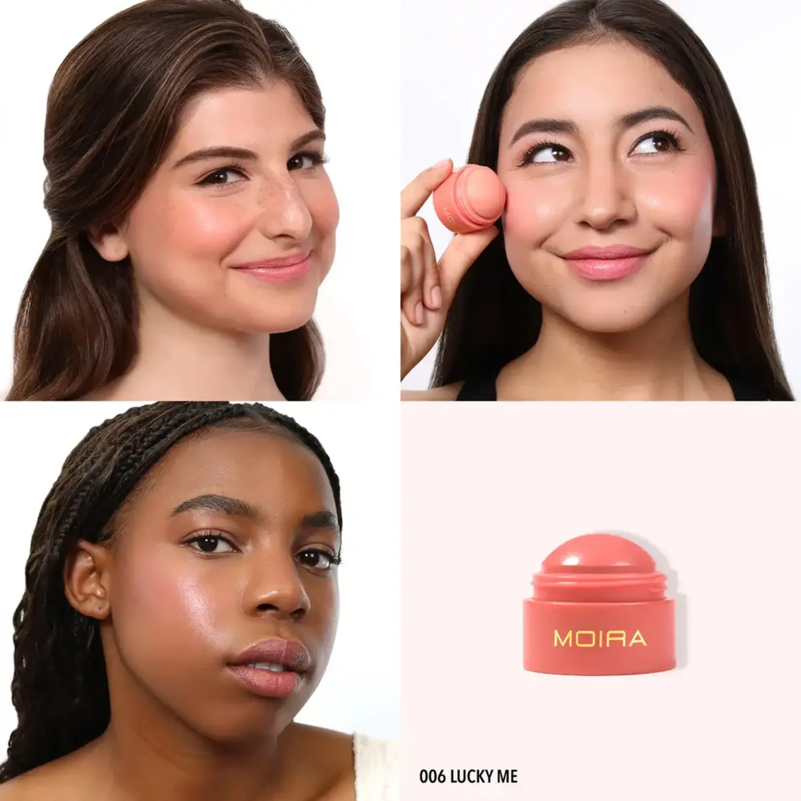 Moira Multiusos Moira Soft blush balm 06 Lucky me