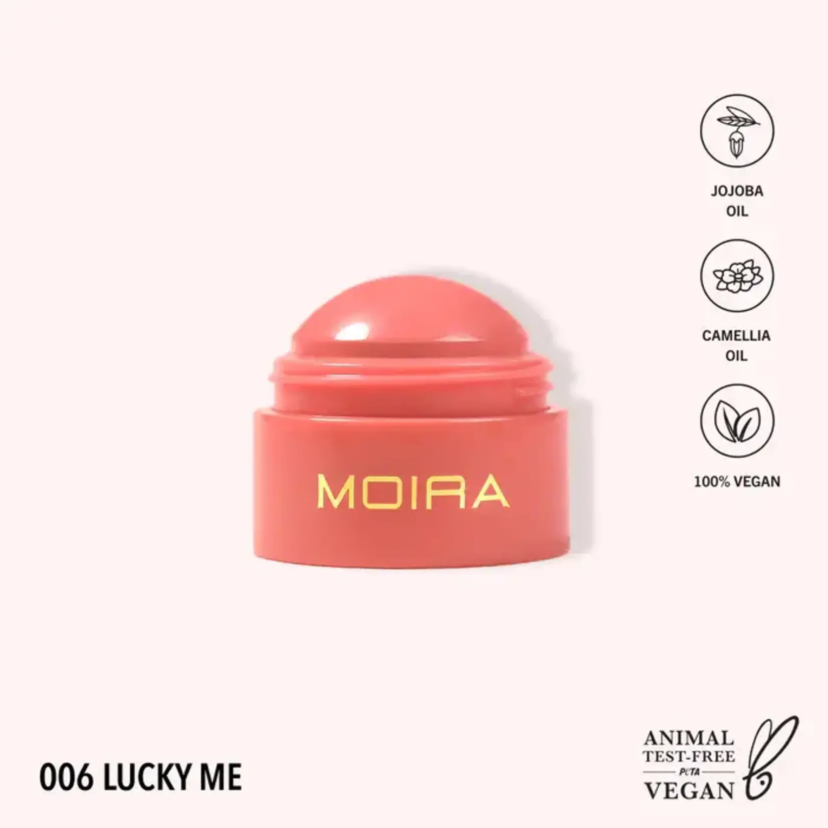 Moira Multiusos Moira Soft blush balm 06 Lucky me
