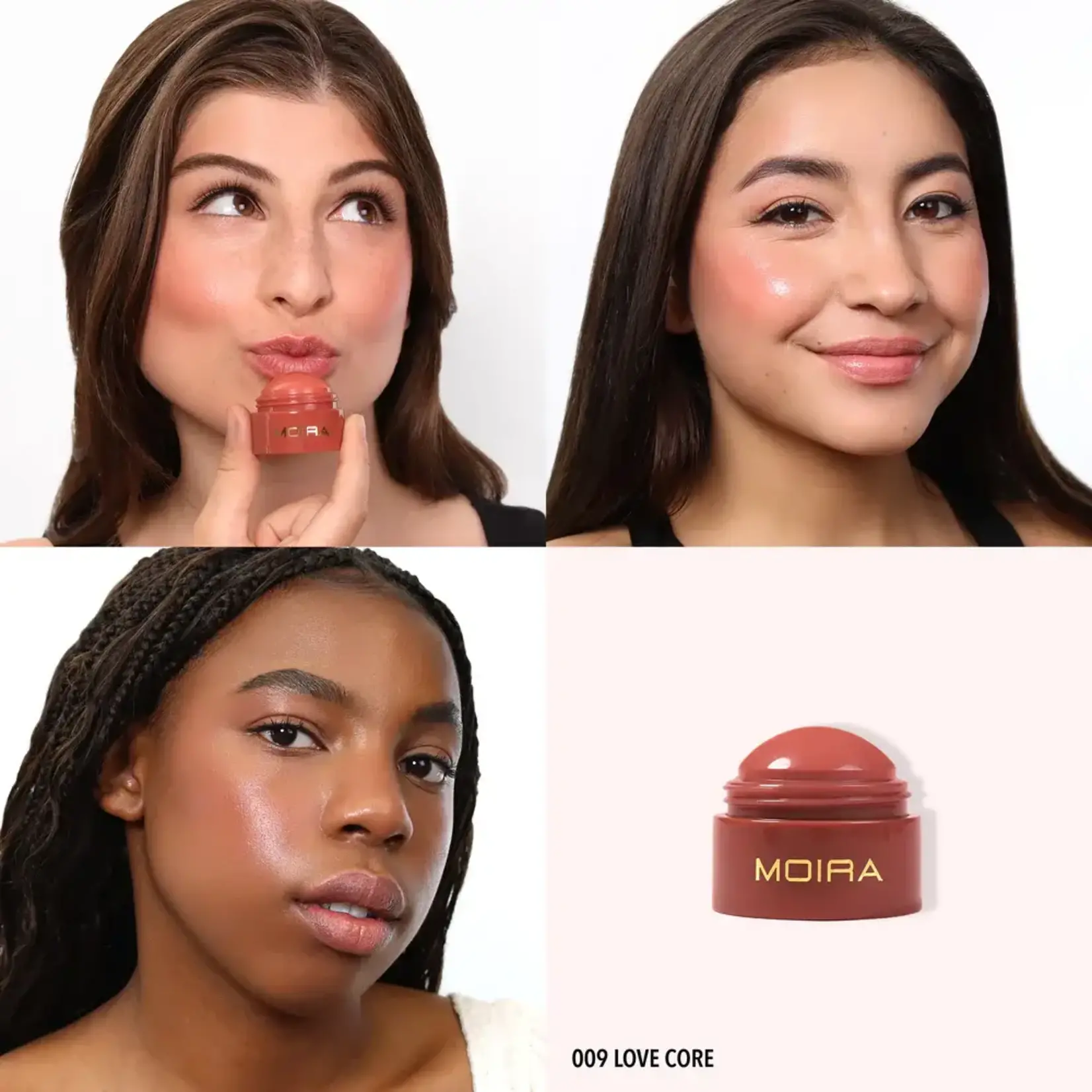Moira Multiusos Moira Soft blush balm 09 Love core