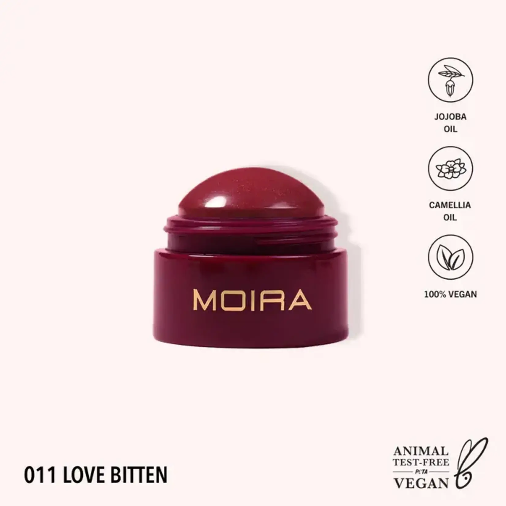 Moira Multiusos Moira Soft blush balm 011 Love bitten