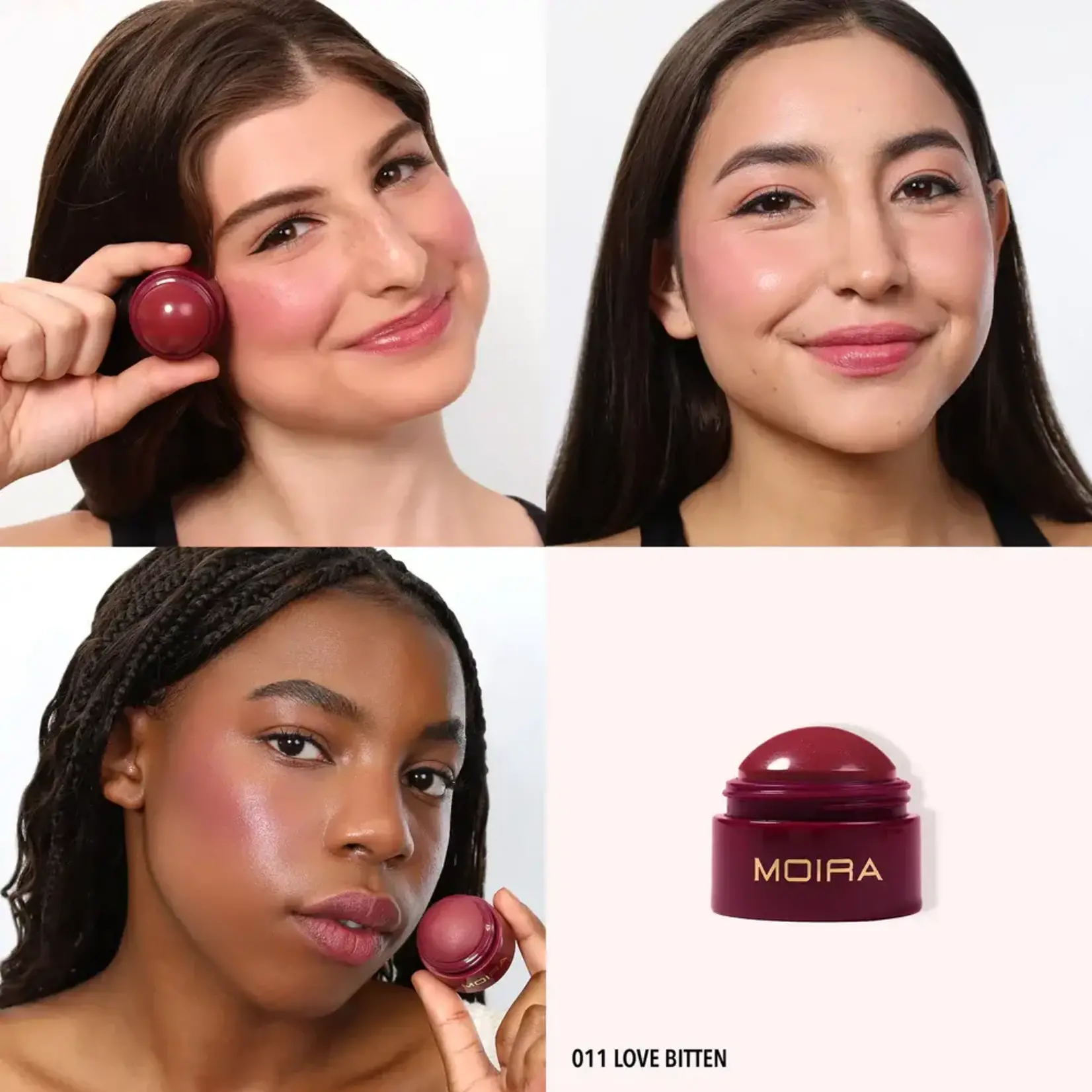Moira Multiusos Moira Soft blush balm 011 Love bitten