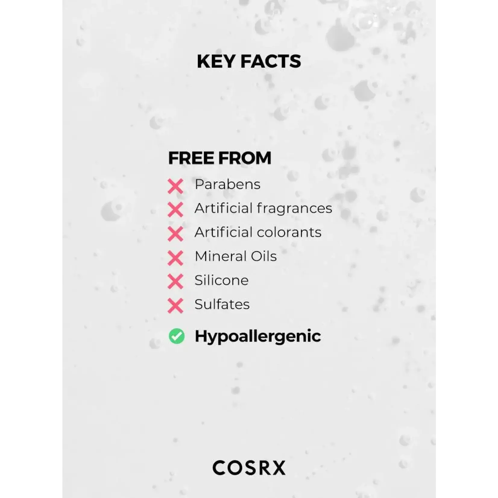 Cosrx Limpiador en gel Cosrx Ph bajo 150 ml