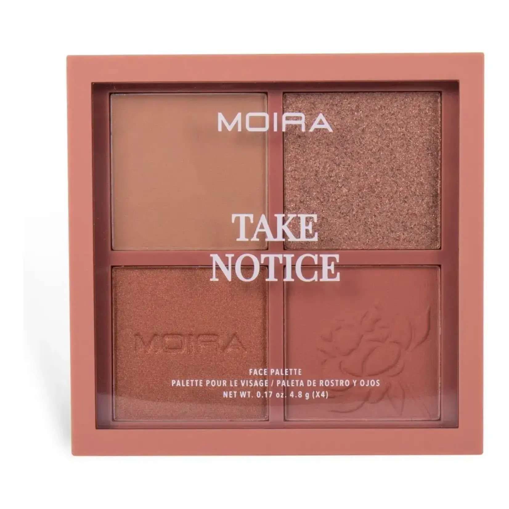 Moira Paleta de rostro Moira Take Notice