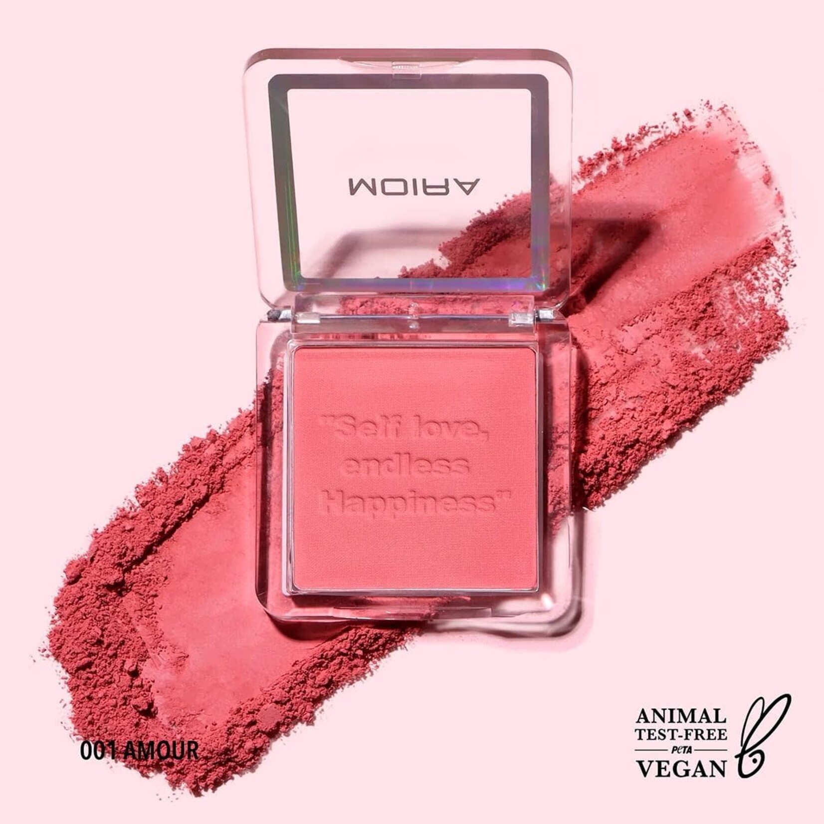 Moira Rubor polvo Moira Lucky Chance 001 Amour