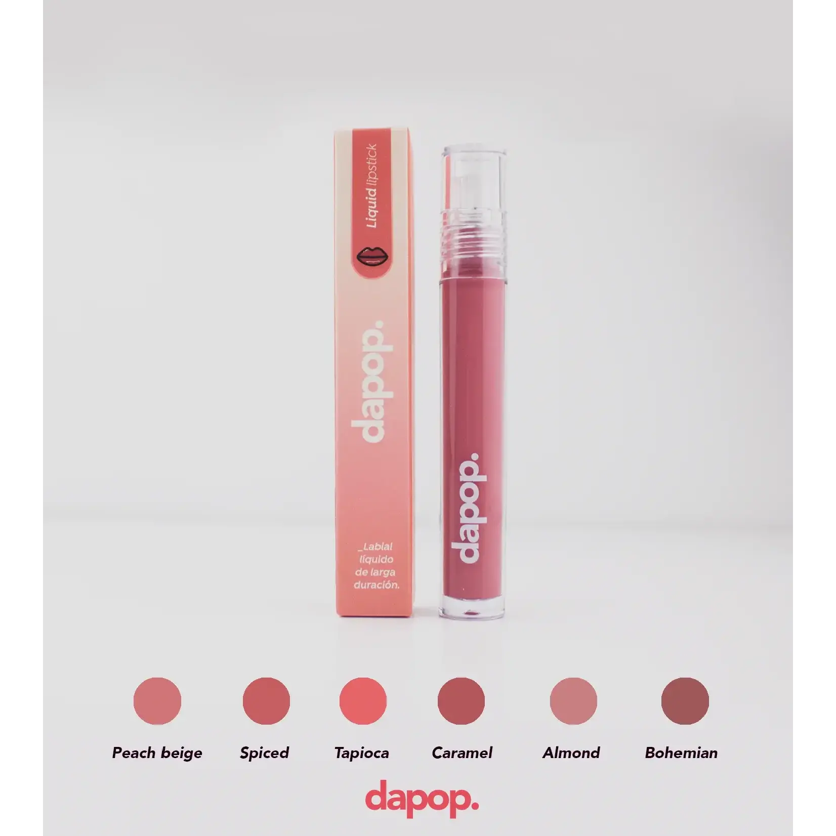DAPOP Labial liquido matte Dapop 4 Caramel