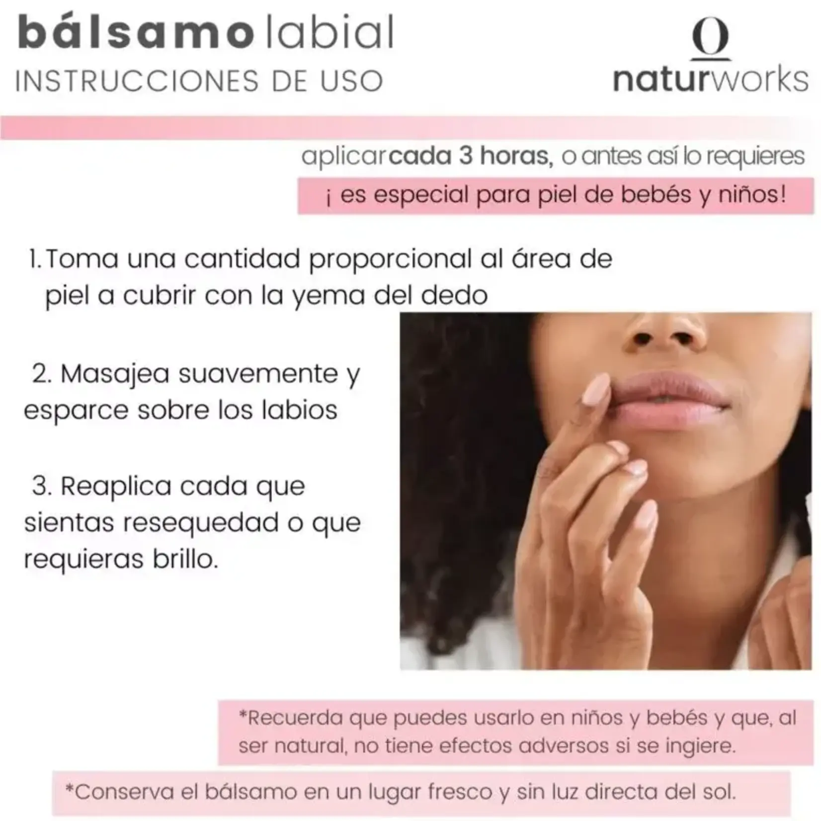 Naturworks Balsamo labial Naturworks Teens 5 ml