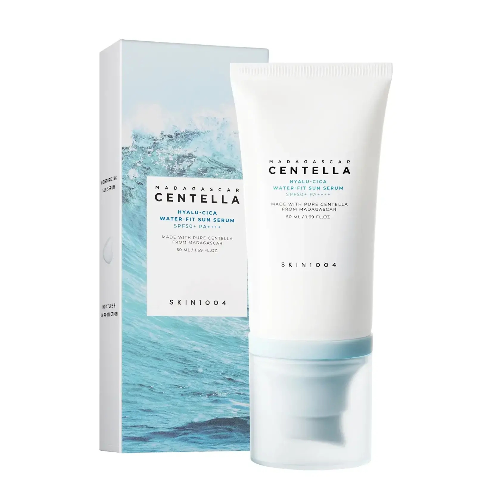 Skin1004 Protector solar liquido Skin1004 Hyalu-Cica FPS 50+ 50 ml