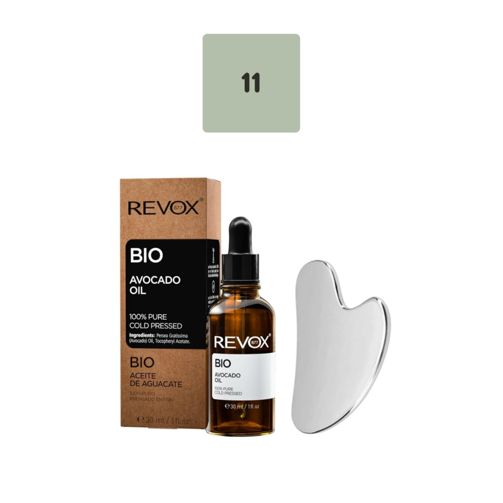 ICONIKA Avocado Oil + Guasha Facial